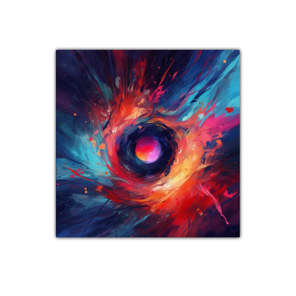 Explosión de colores vibrantes en espiral dinámica — imagen principal