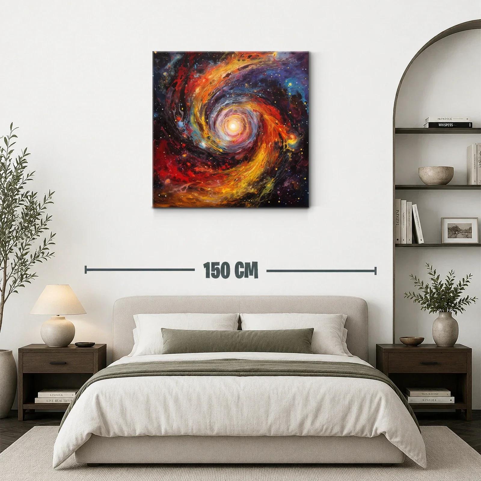 Tormenta de luz en espiral cósmica vibrante — miniatura 3