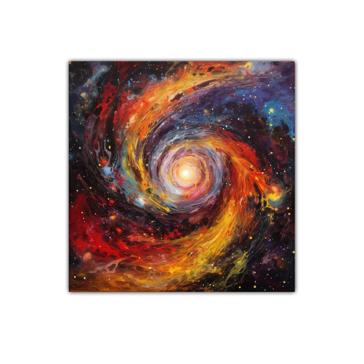 Tormenta de luz en espiral cósmica vibrante — imagen principal