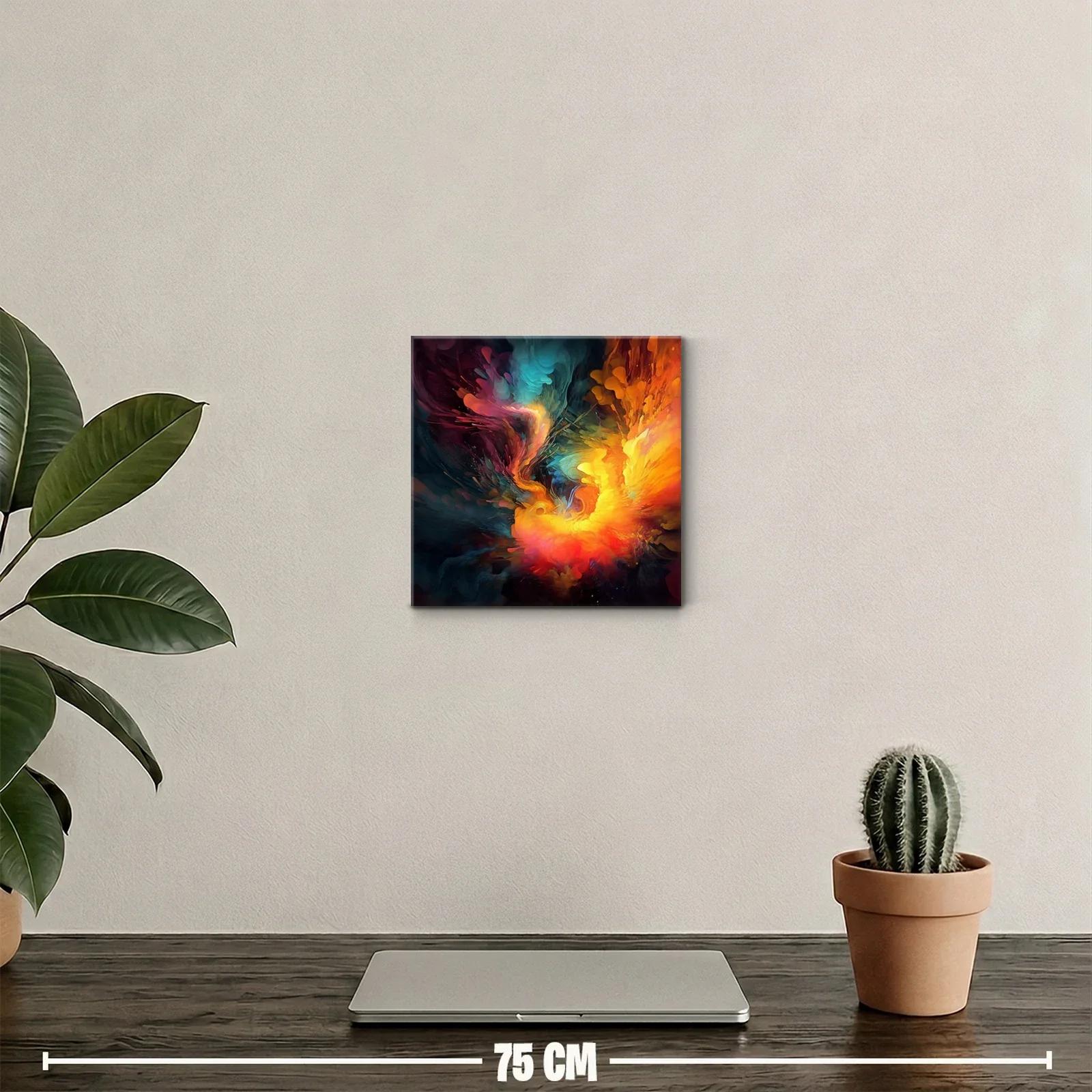 Explosión de color vibrante y energía dinámica — miniatura 2