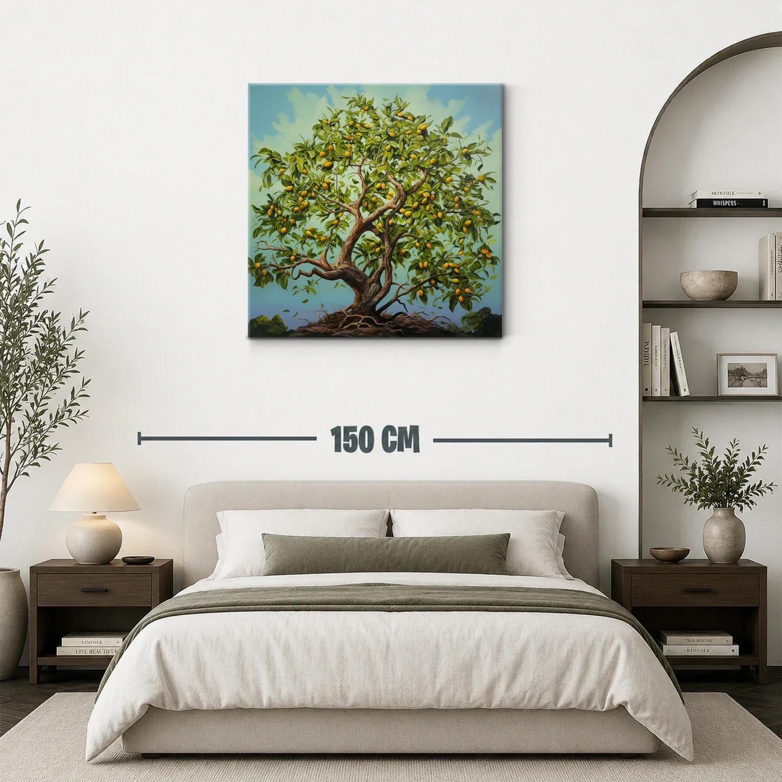 Árbol frutal con frutos cítricos en plena vitalidad — miniatura 3