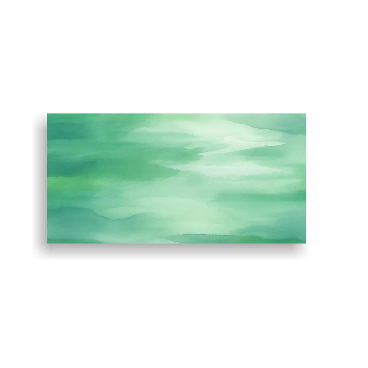 Cuadro lavado de color verde agua — imagen principal