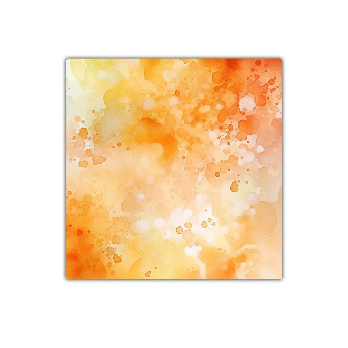Cuadro decorativo con tonos cálidos y textura abstracta