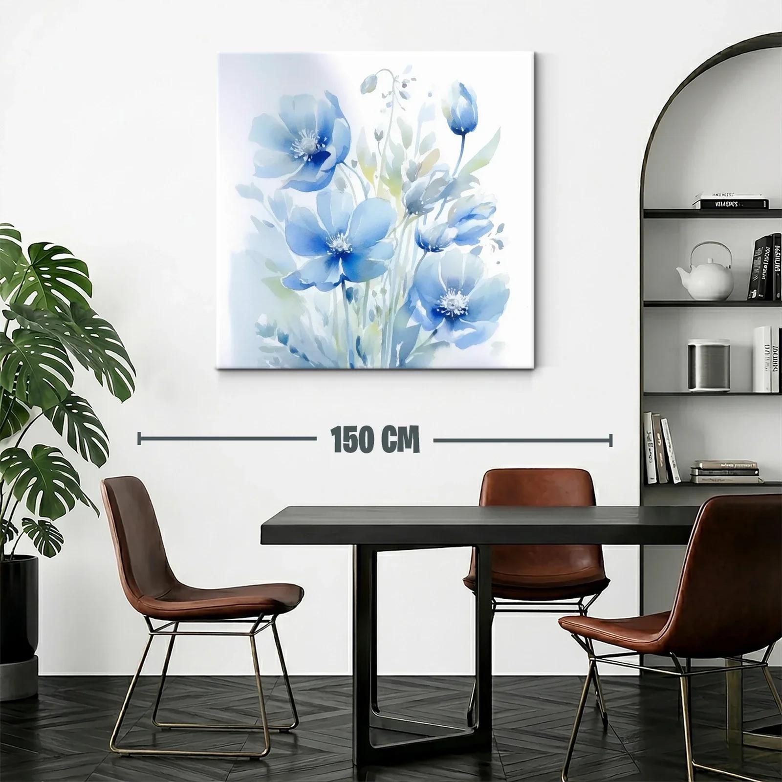 Elegancia en Flores Azules con Toques Suaves y Delicados — miniatura 2