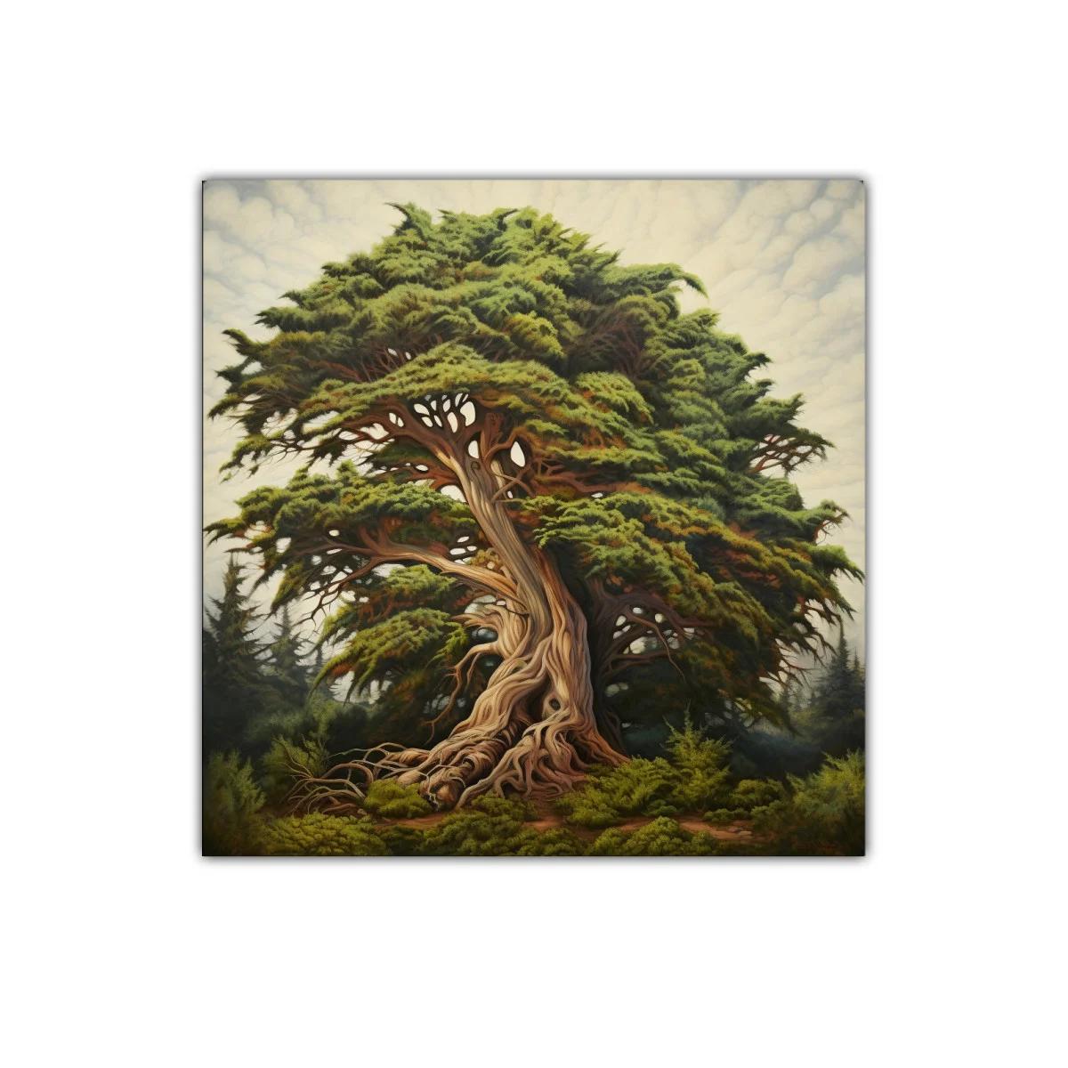 Majestuoso Árbol Antiguo en Paisaje Natural — imagen principal