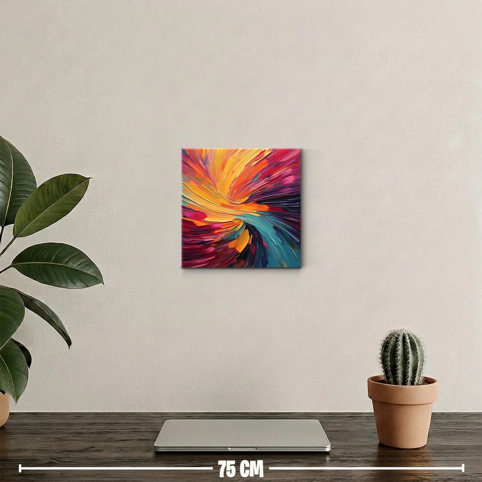 Explosión de colores vivos en movimiento dinámico — miniatura 2