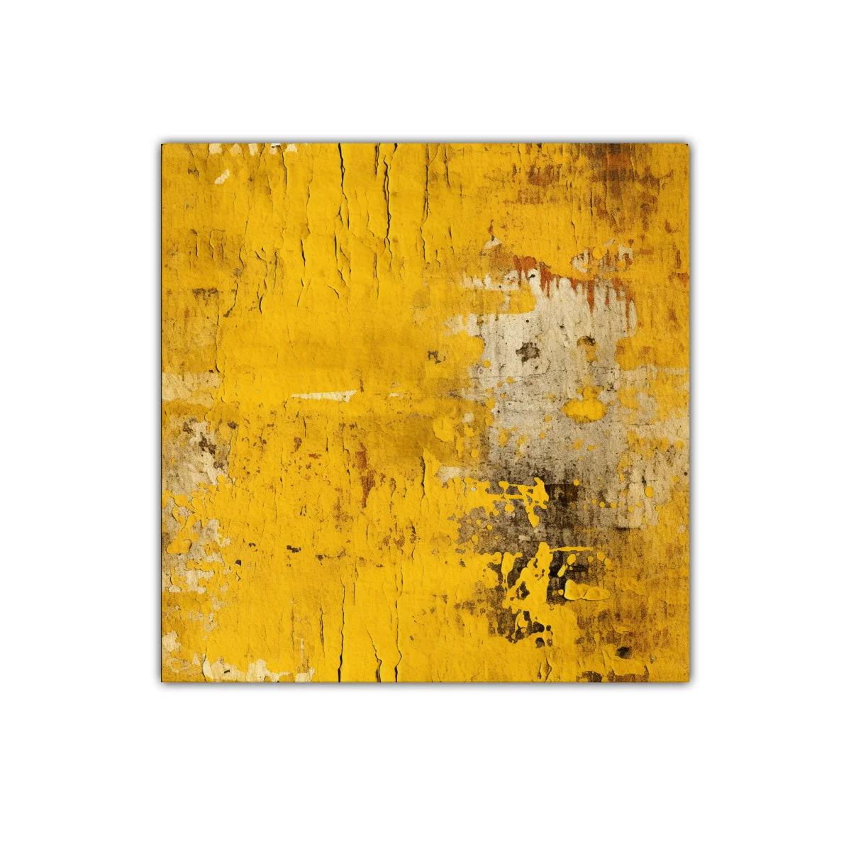 Texturas abstractas en tonos mostaza y óxido — imagen principal