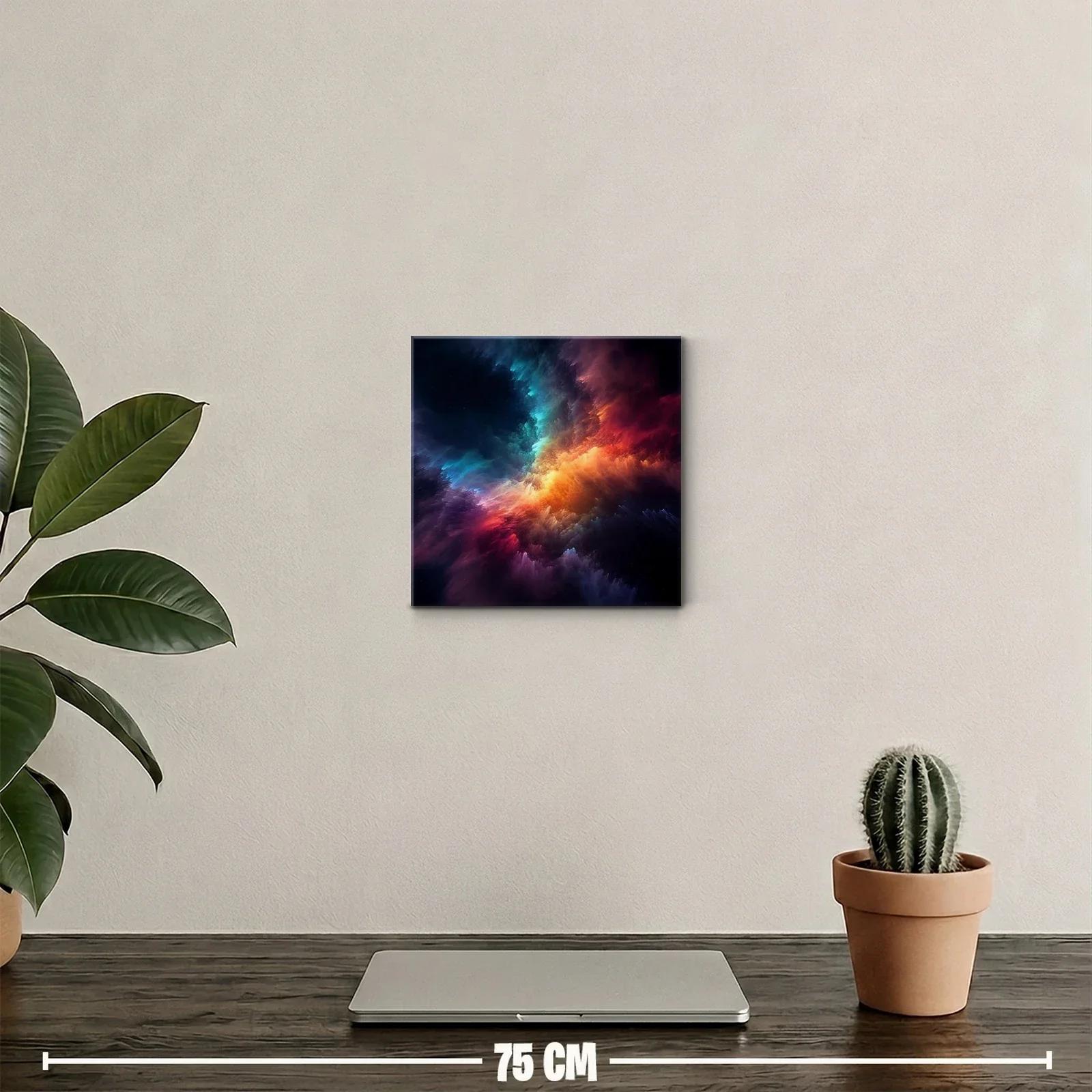 Explosión de colores en un universo abstracto vibrante — miniatura 2