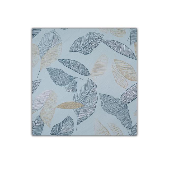 Cuadro decorativo con delicado patrón de hojas en tonos suaves