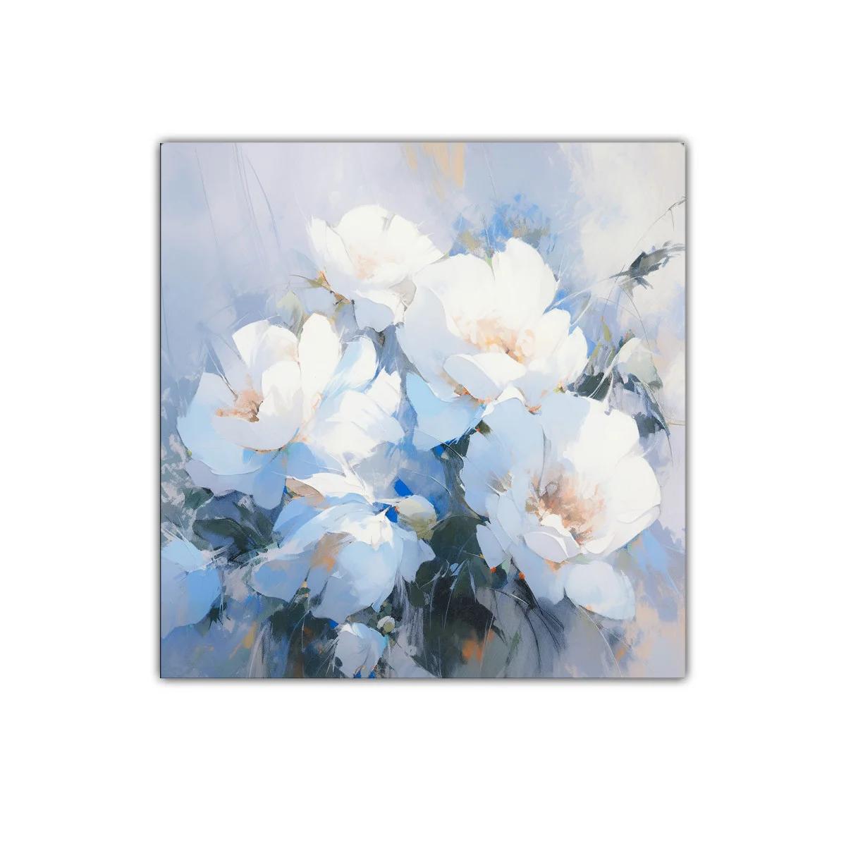 Cuadro floral en tonos suaves para decoración elegante — imagen principal