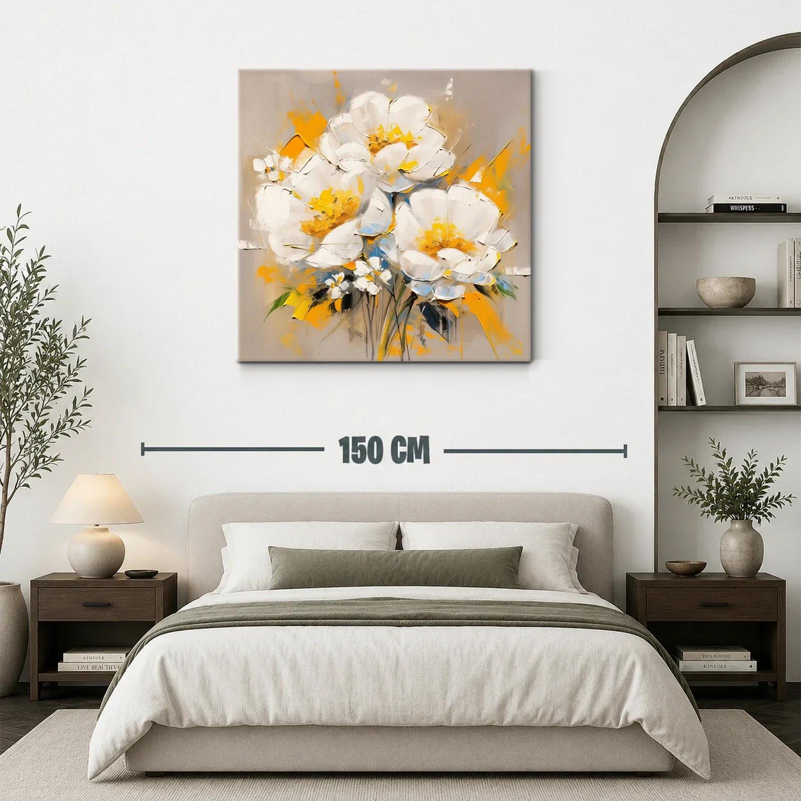 Elegancia floral con tonos cálidos y vibrantes — miniatura 3