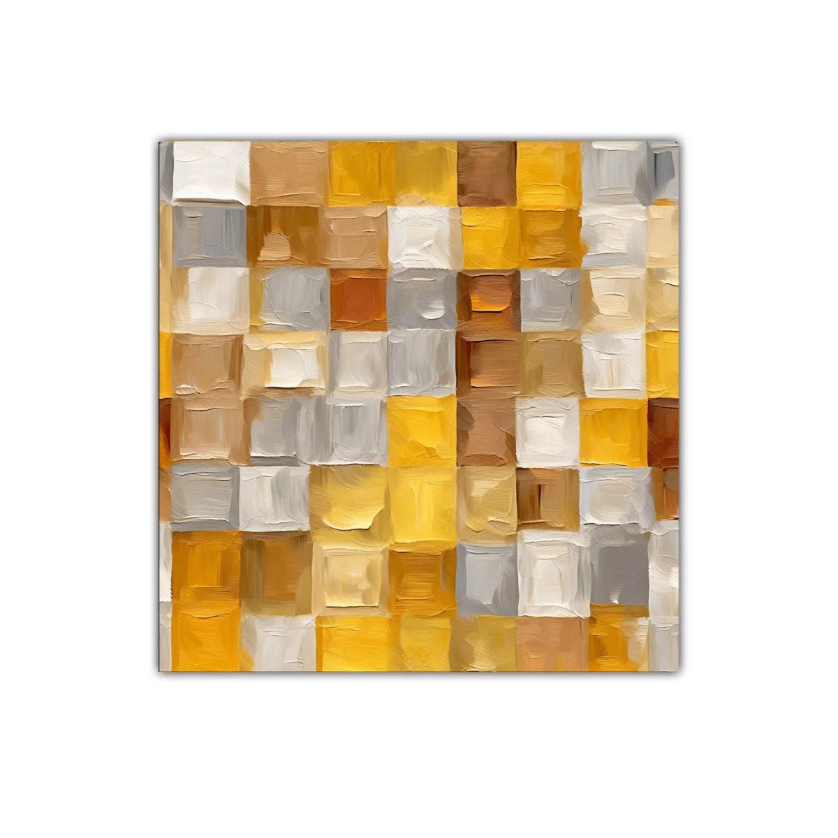 Composición abstracta en tonos cálidos y neutros — imagen principal