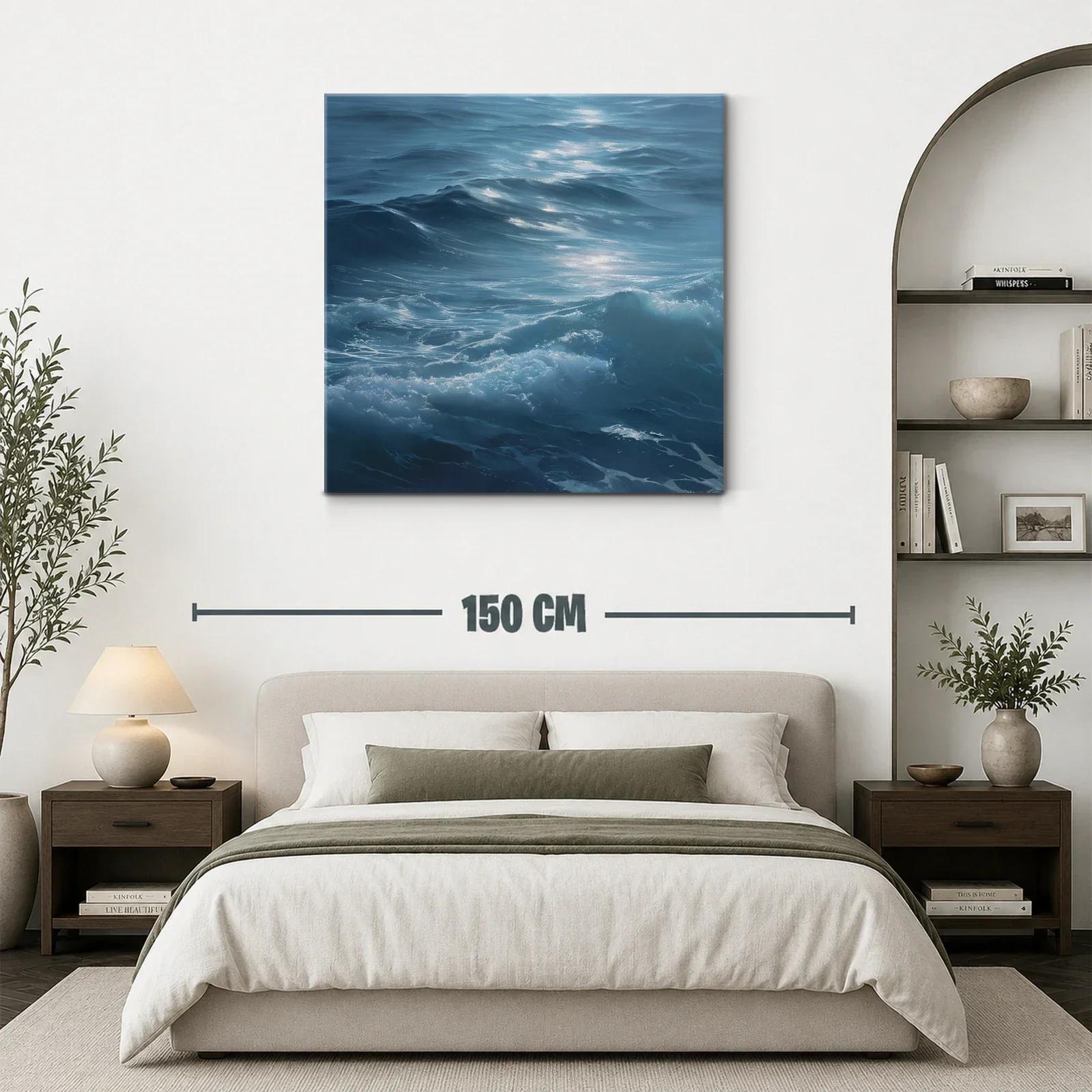 Serenidad del mar en un reflejo azul profundo — miniatura 3