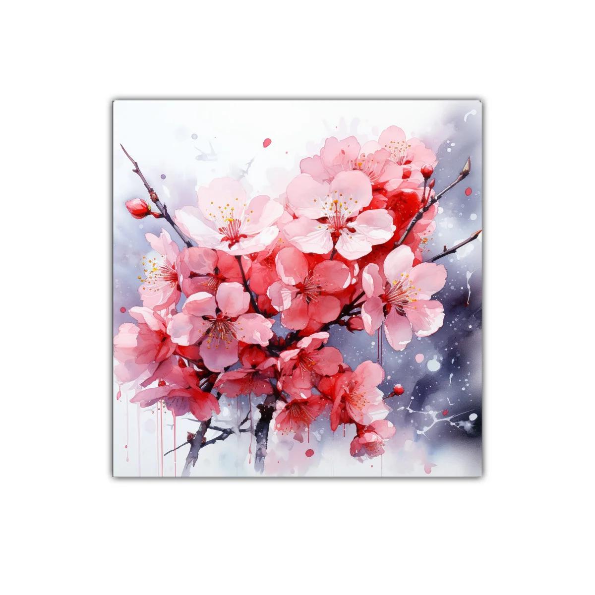 Ramo de flores rosas con fondo en tonos grises — imagen principal