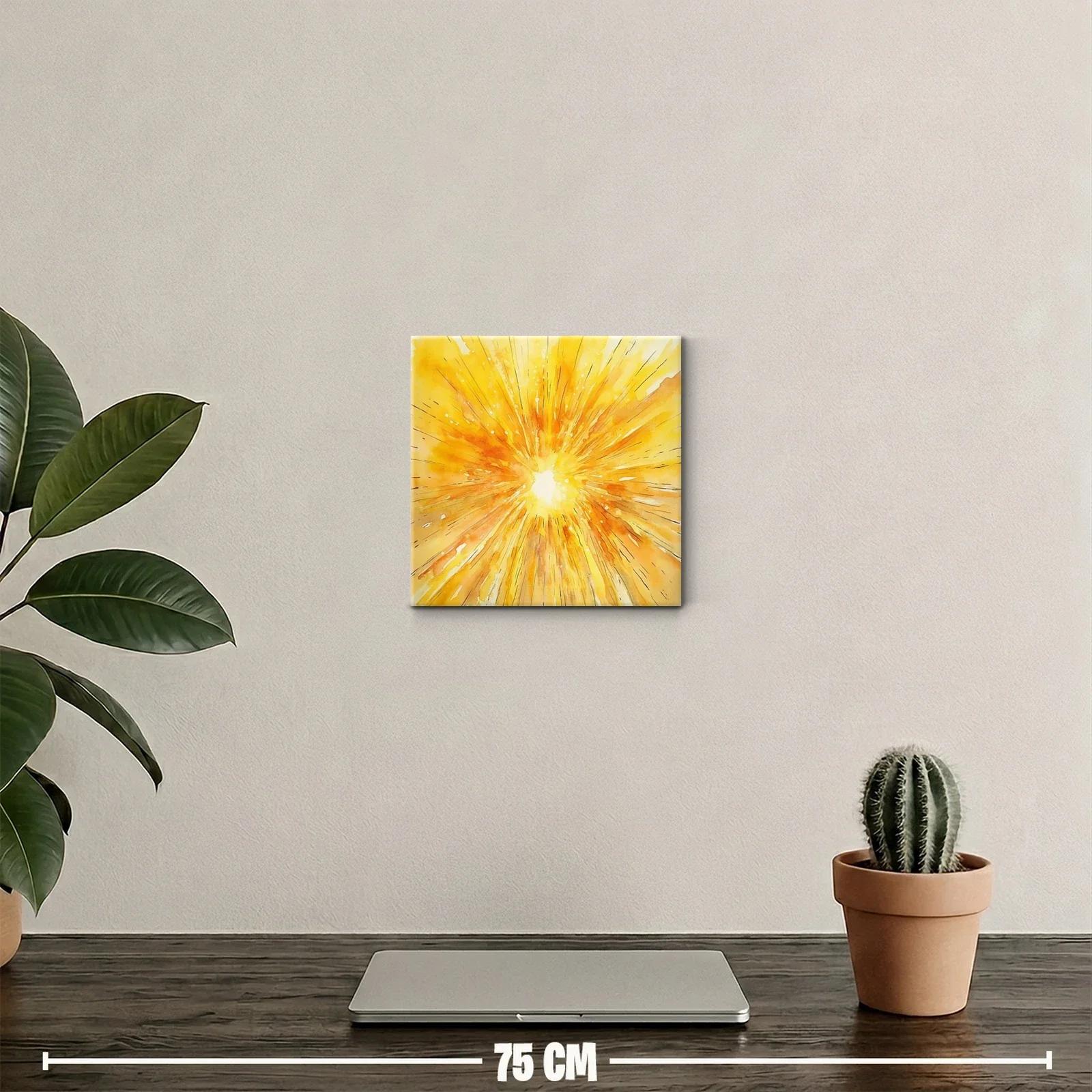 Explosión de Luz y Calidez en Tonos Amarillos y Naranjas — miniatura 2