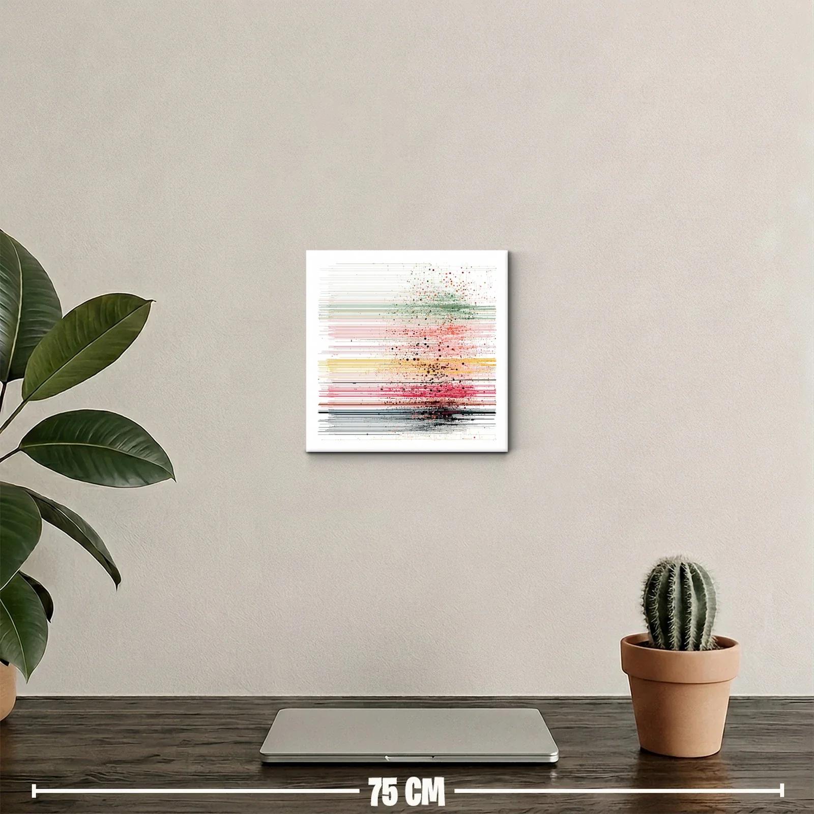 Composición abstracta en líneas y manchas de color — miniatura 2