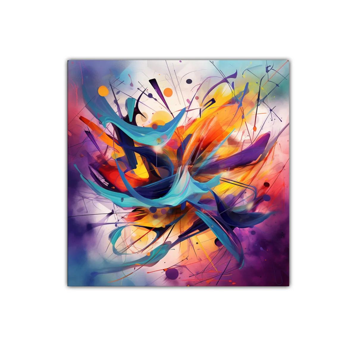 Explosión de color y movimiento vibrante — imagen principal