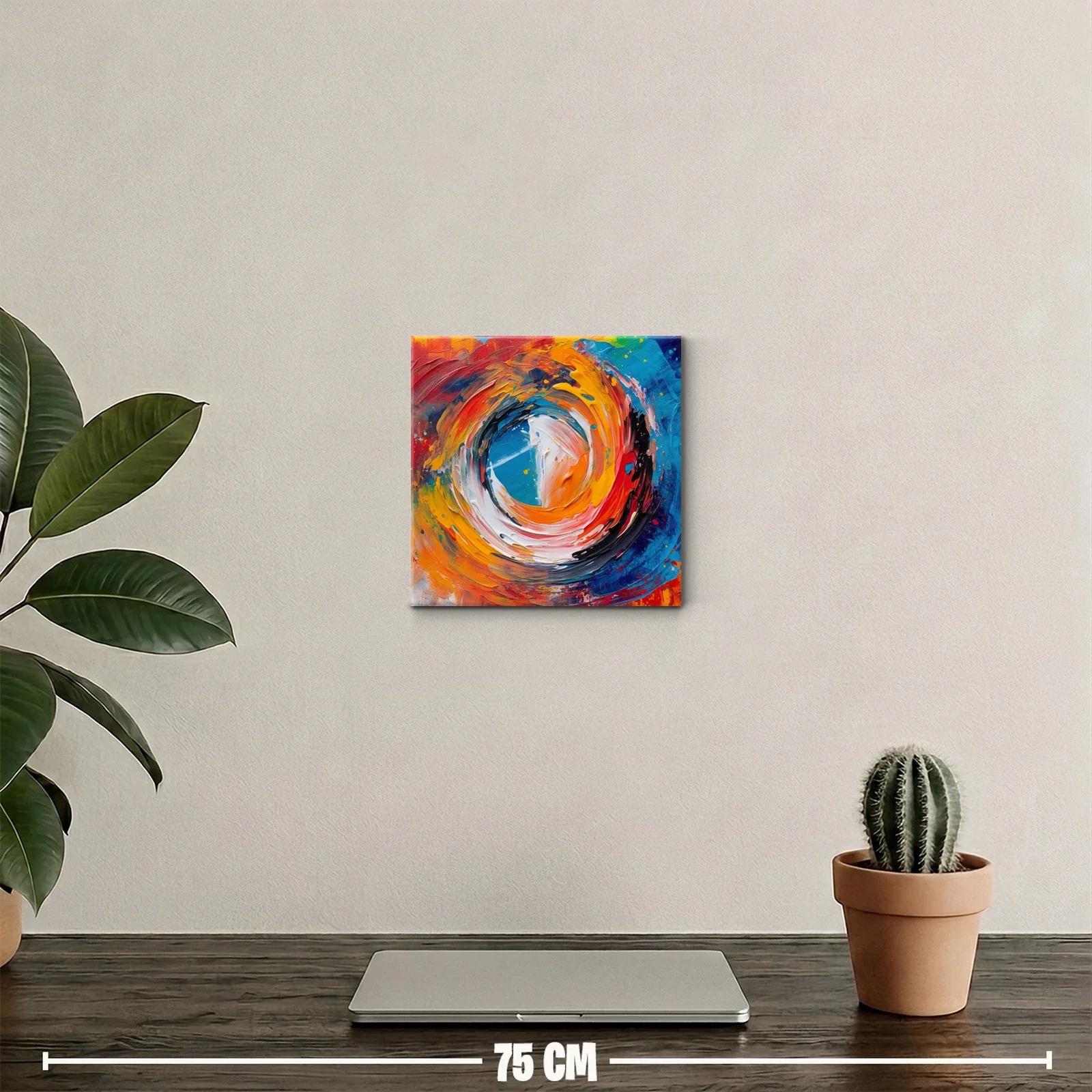 Explosión de color vibrante en espiral dinámica — miniatura 2