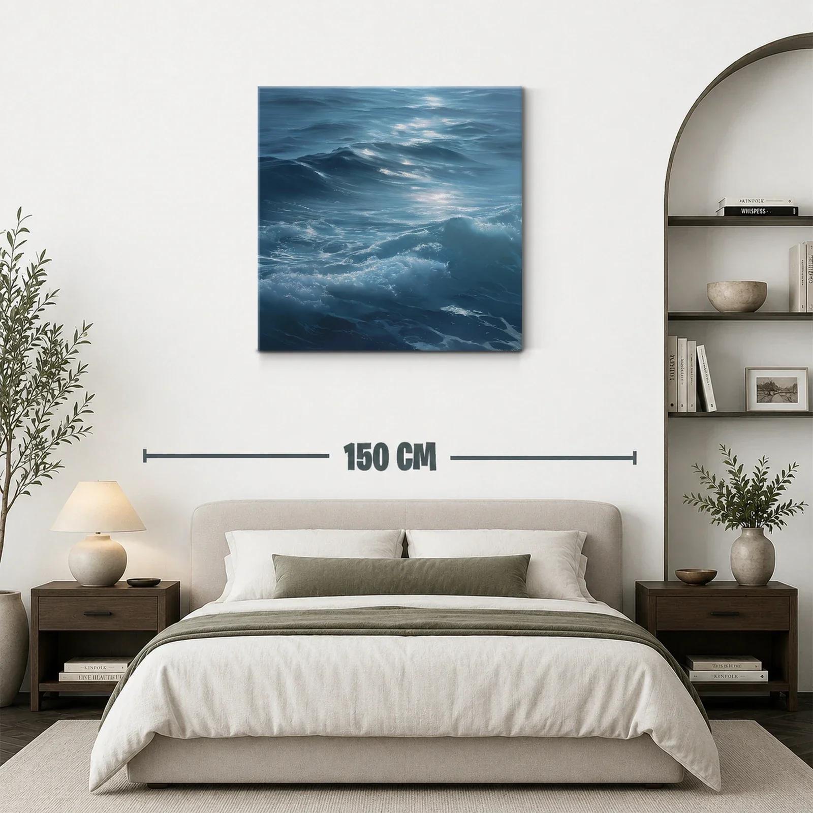 Serenidad del mar en un reflejo azul profundo — miniatura 3