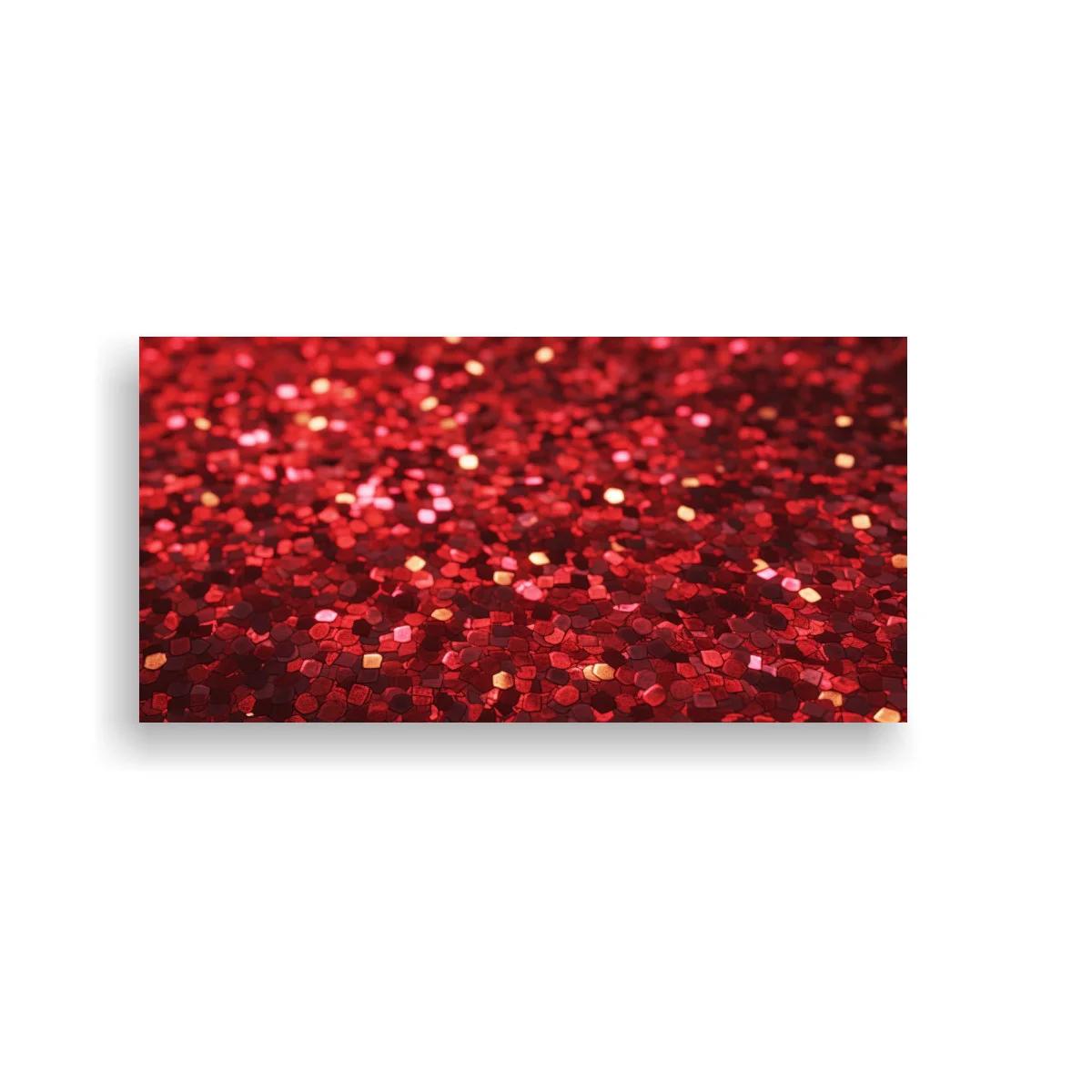 Cuadro brillos rojos desenfocados con destellos densos — imagen principal