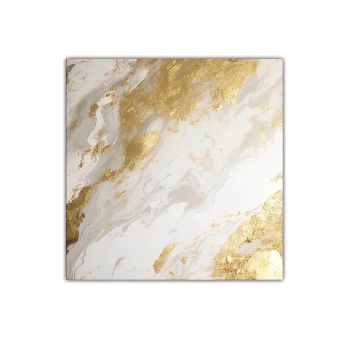 Arte abstracto con detalles en dorado para un estilo sofisticado