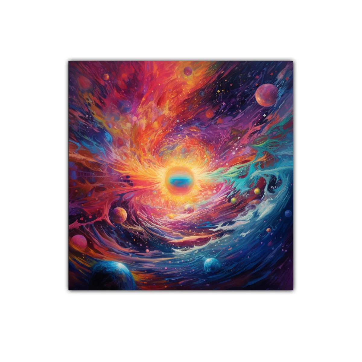 Explosión Cósmica de Colores Vibrantes en Espacio Abierto — imagen principal