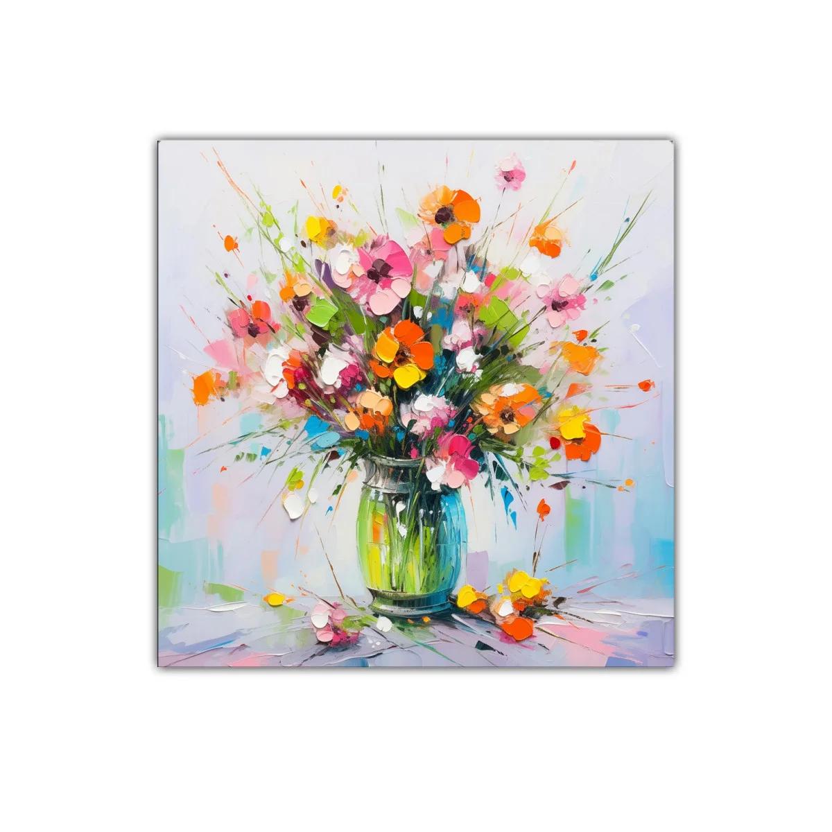 Ramo vibrante de flores con colores cálidos y frescos — imagen principal