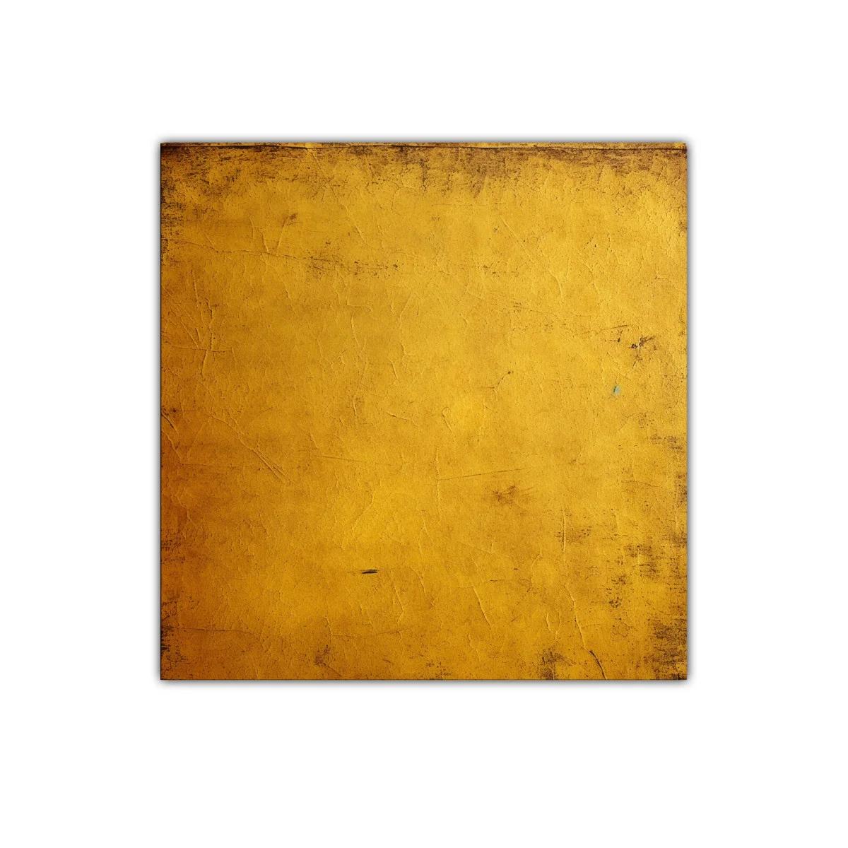 Cuadro decorativo textura dorada envejecida para interiores cálidos — imagen principal