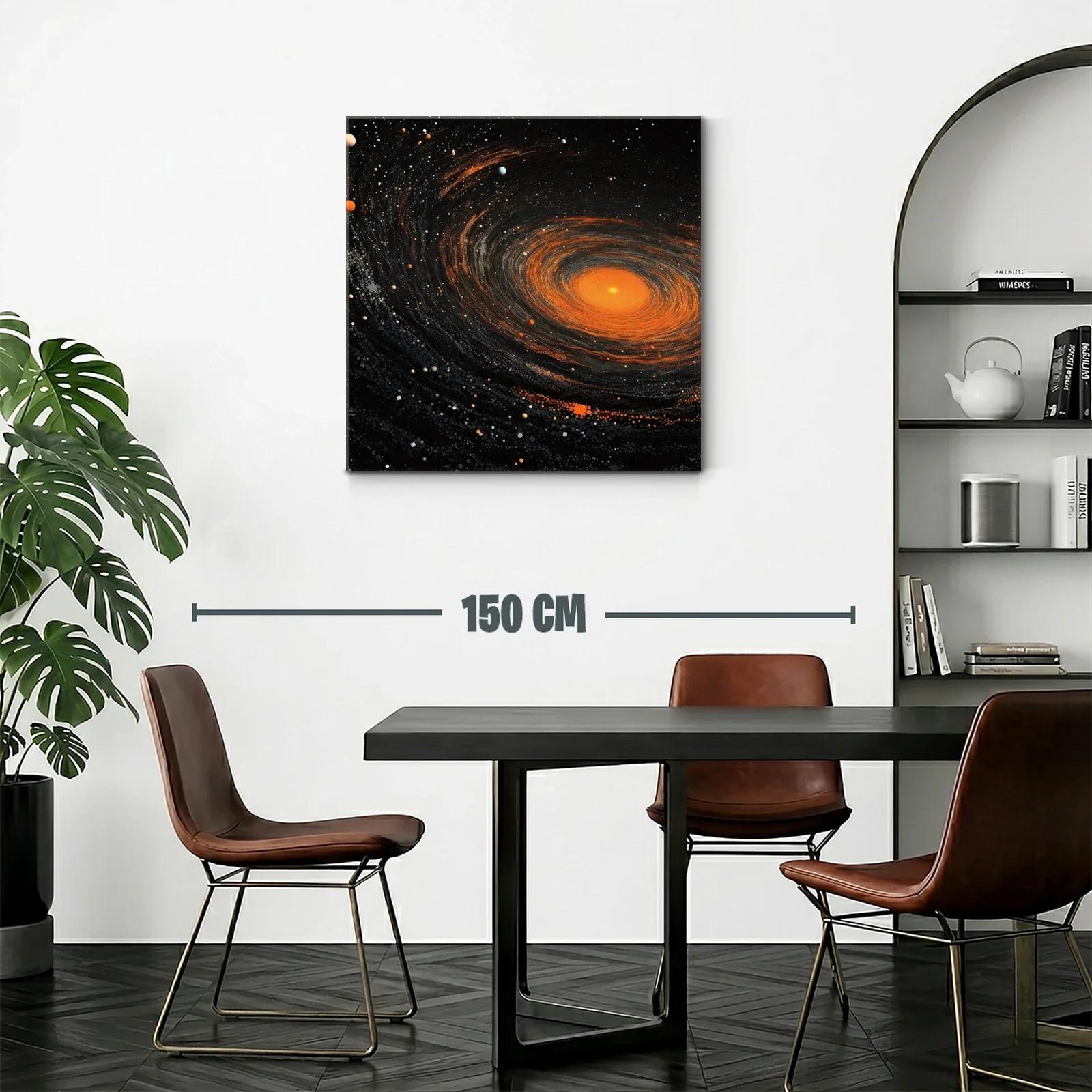 Galaxia Espiral con Luminiscencia Cálida — miniatura 2