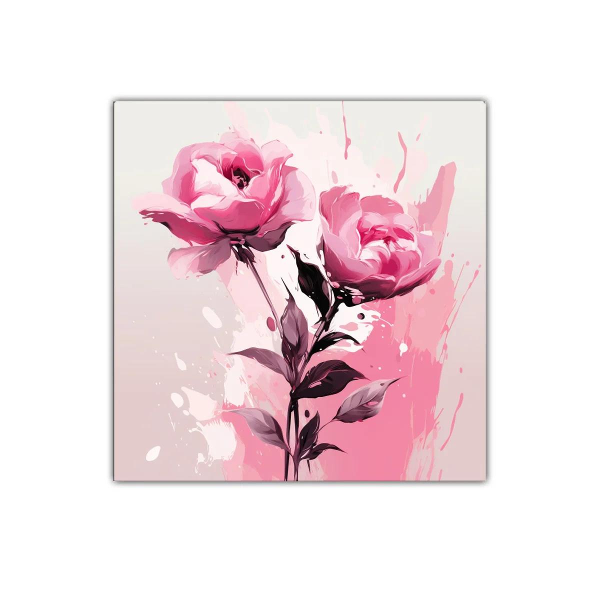 Elegancia floral con rosas en tonos rosas vibrantes — imagen principal