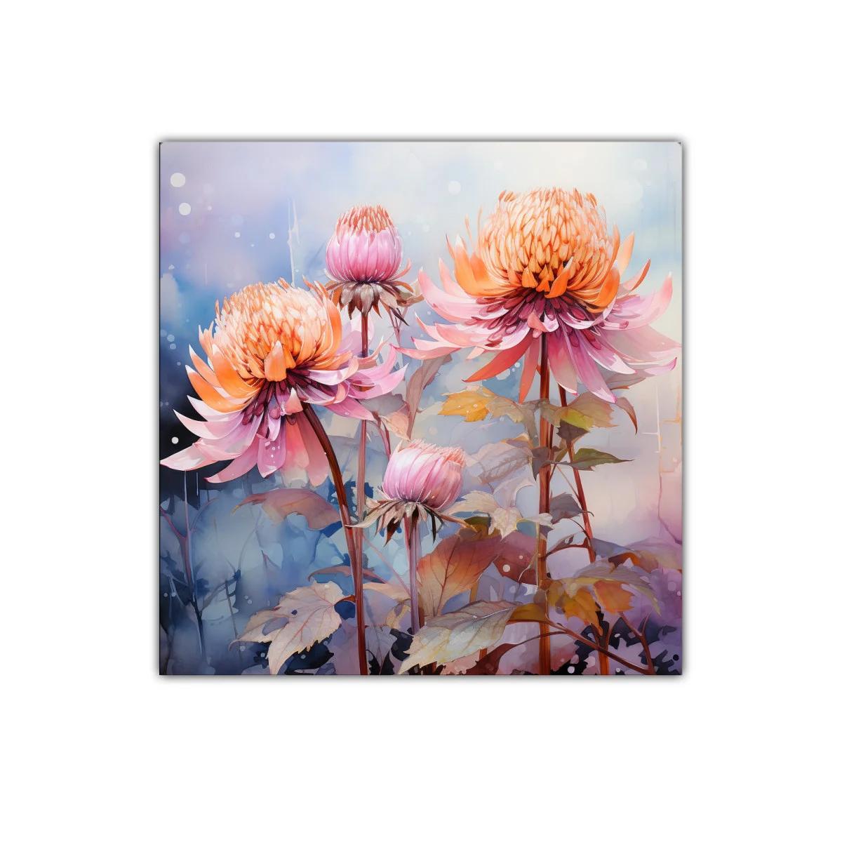 Elegancia floral con tonos cálidos y suaves contrastes — imagen principal