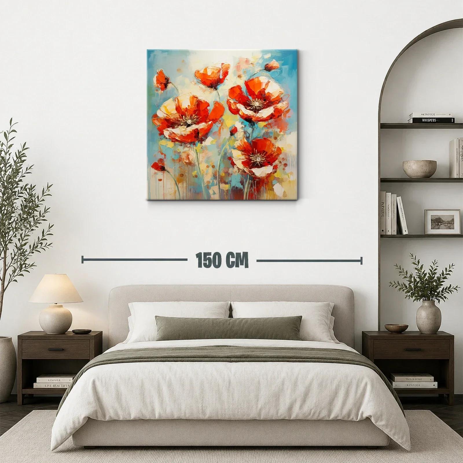 Flores vibrantes en tonos cálidos y frescos contrastantes — miniatura 3