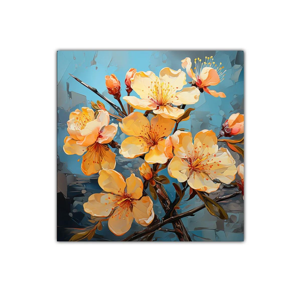 Elegancia floral con vibrantes flores en tonos cálidos — imagen principal