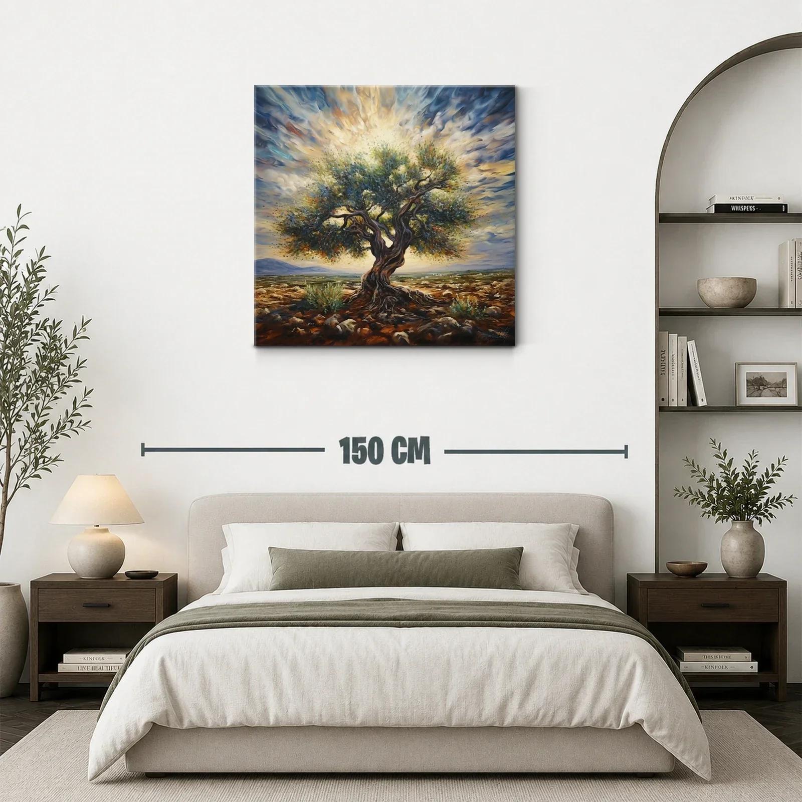 Árbol de vida con luz radiante en paisaje sereno — miniatura 3