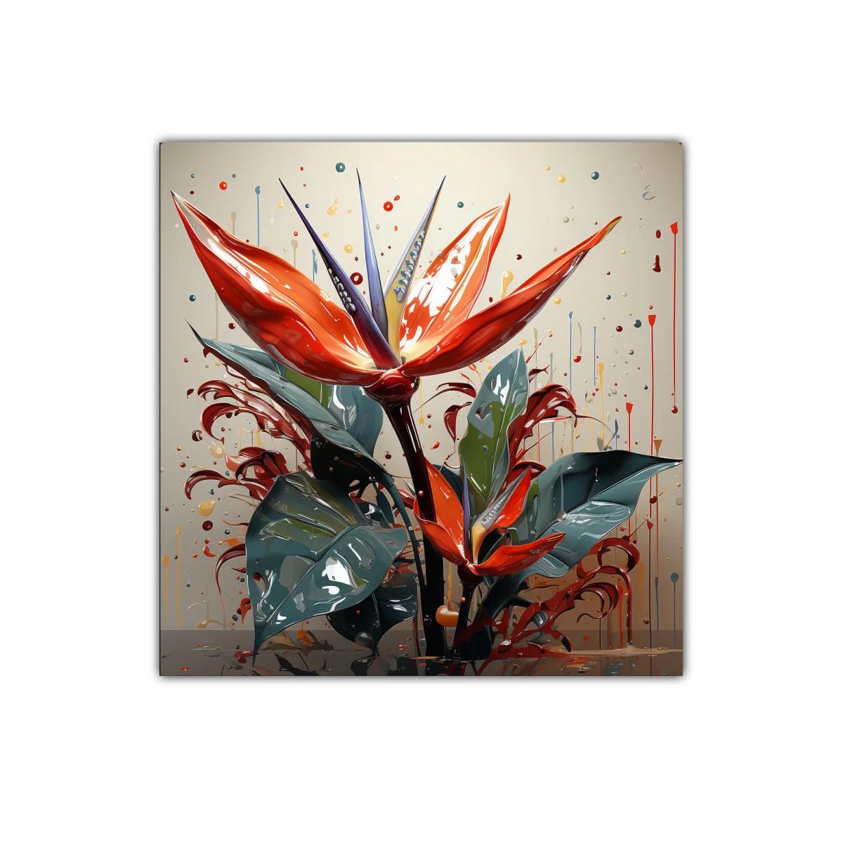Elegante composición floral con vibrantes tonos cálidos — imagen principal