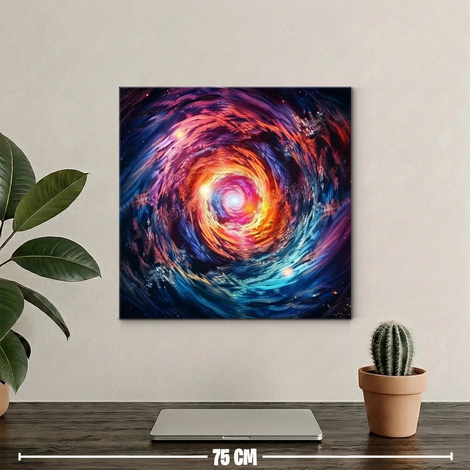 Remolino cósmico lleno de energía y luz vibrante — miniatura 2