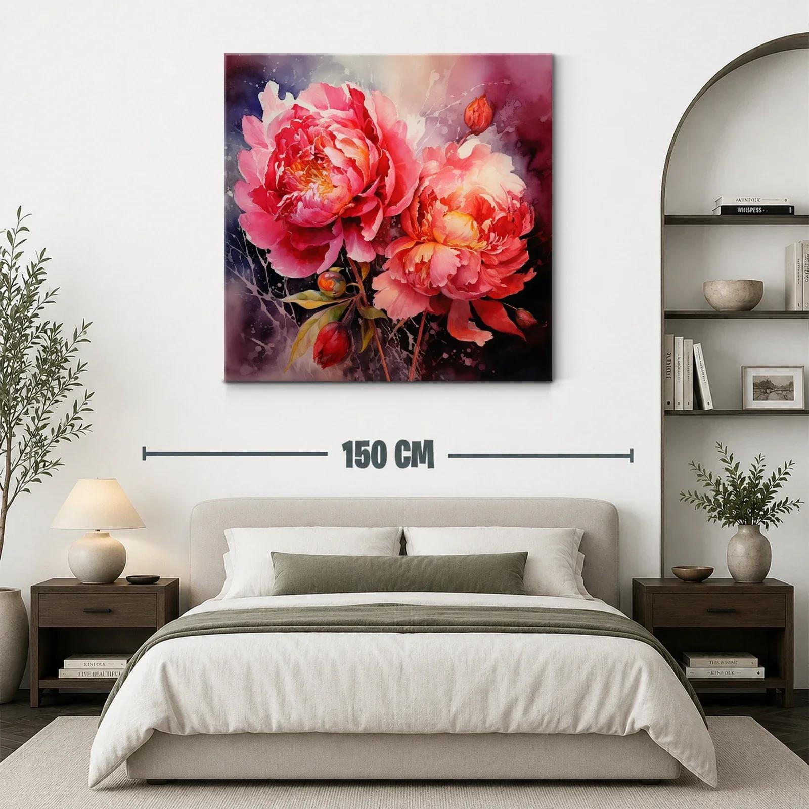 Flores vibrantes en tonos rojos y rosados llenas de vida — miniatura 3