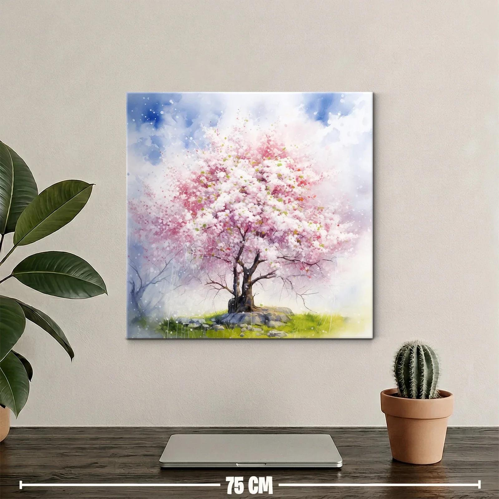 Árbol floreciente con tonos suaves y delicados — miniatura 2