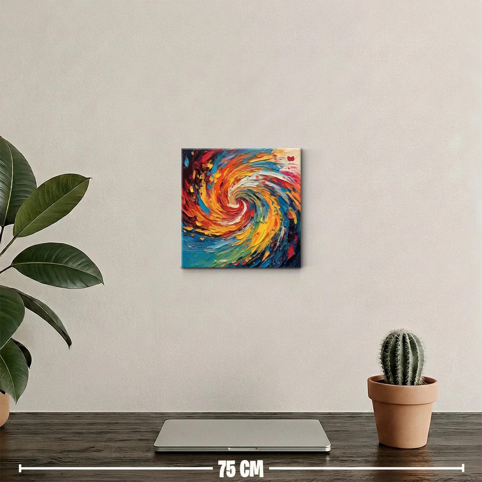 Vórtice de colores vibrantes que llena de energía tus espacios — miniatura 2