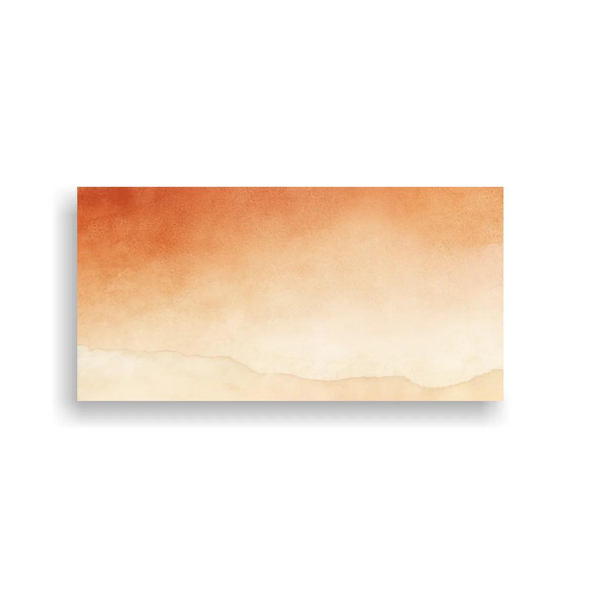 Cuadro degradado de cielo al atardecer con horizonte tenue — imagen principal