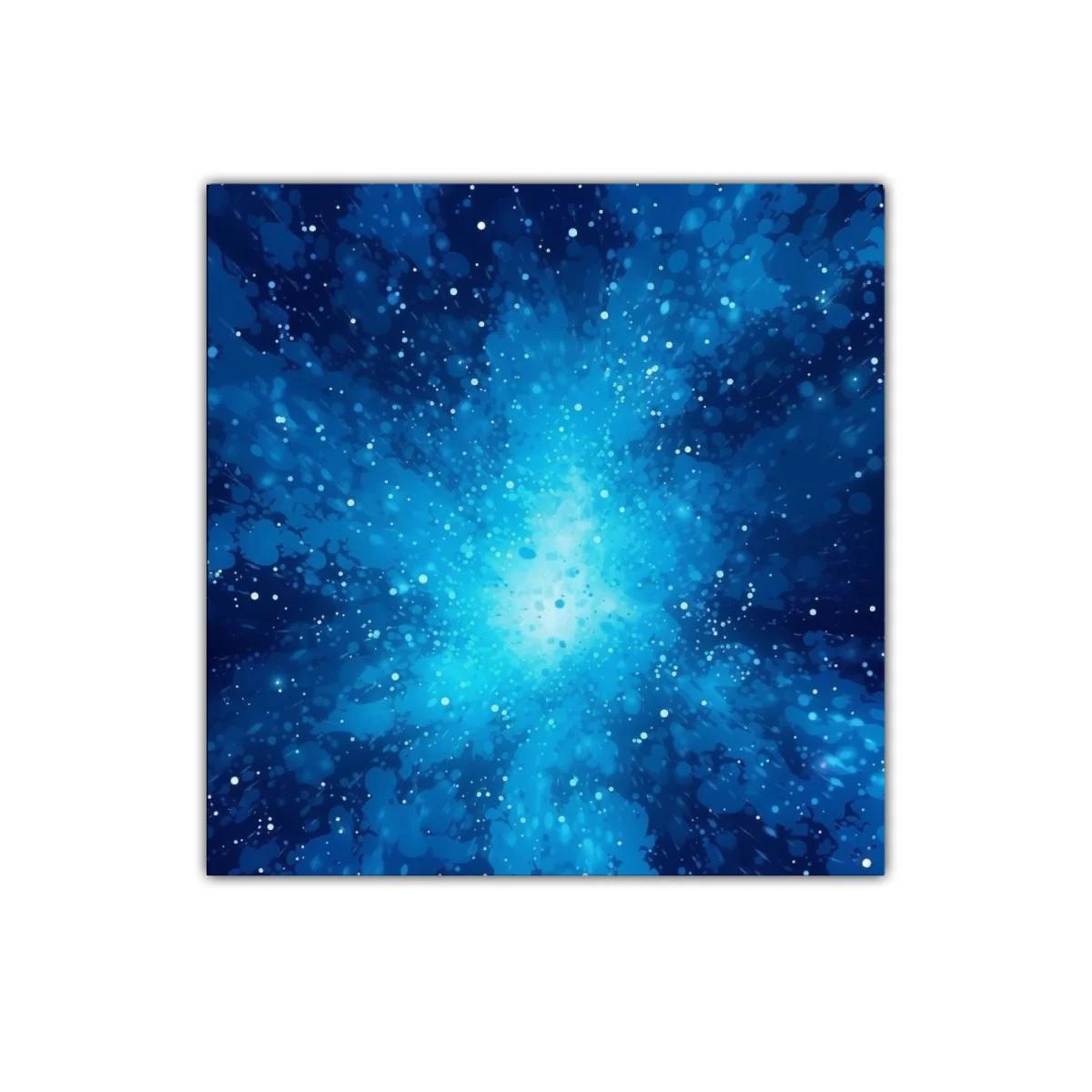 Explosión de luz en tonos azules vibrantes para decorar — miniatura 1