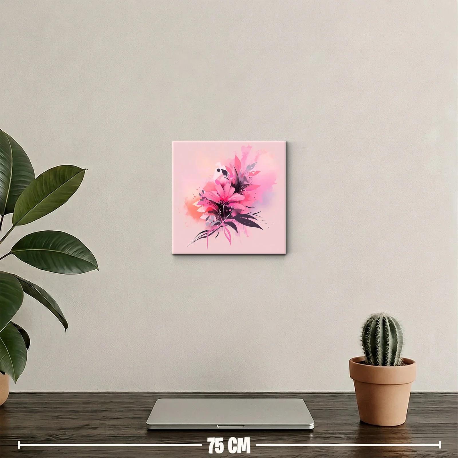 Composición Floral en Tonos Rosados y Lavanda — miniatura 2