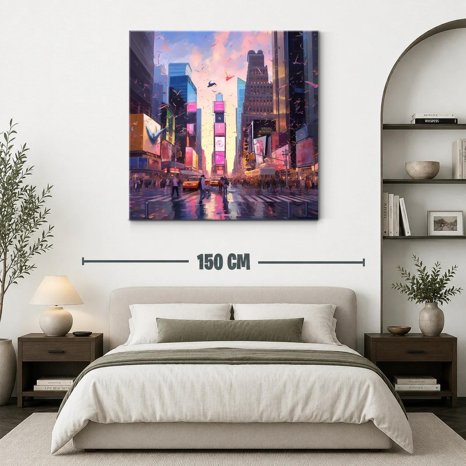 Atardecer vibrante en la ciudad con movimiento urbano — miniatura 3
