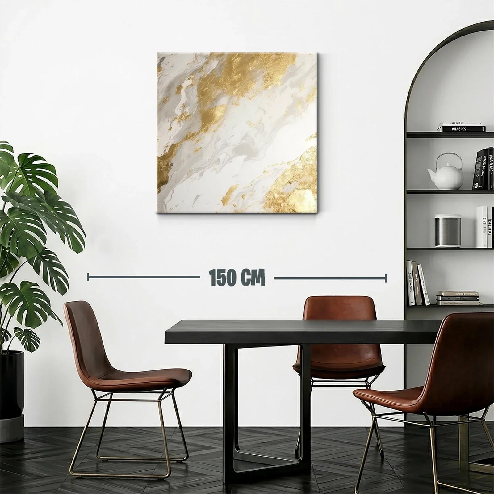 Arte abstracto con detalles en dorado para un estilo sofisticado — miniatura 2