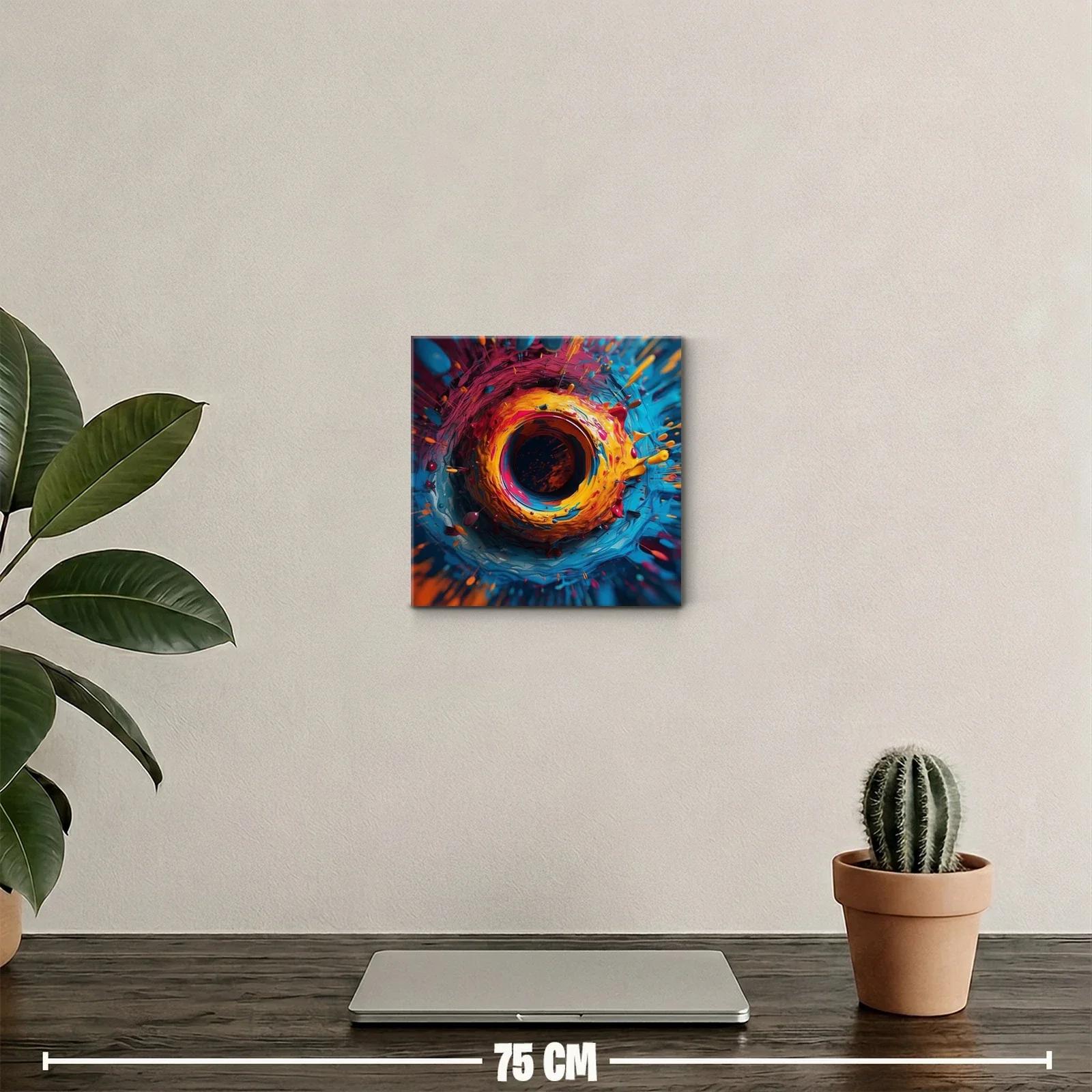Explosión de color vibrante y movimiento dinámico — miniatura 2
