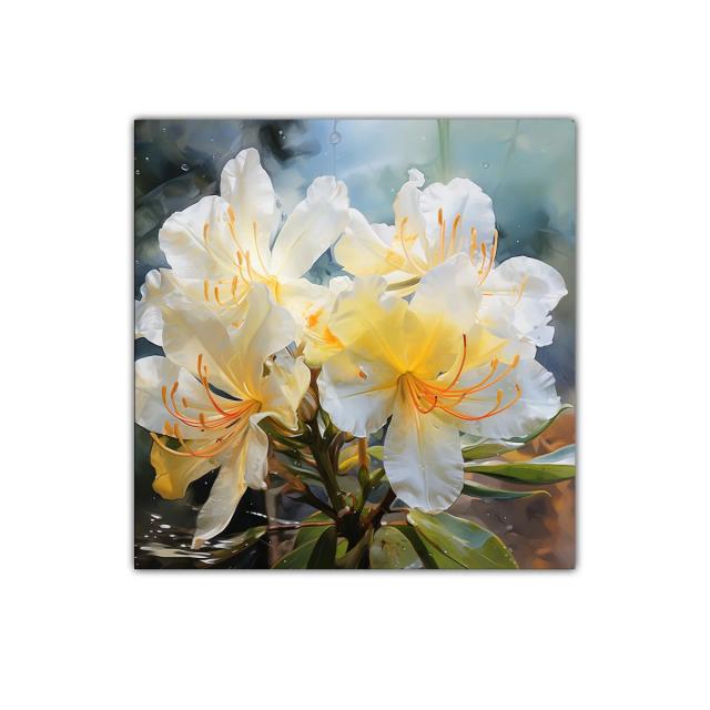 Elegancia natural en flores blancas y amarillas suaves