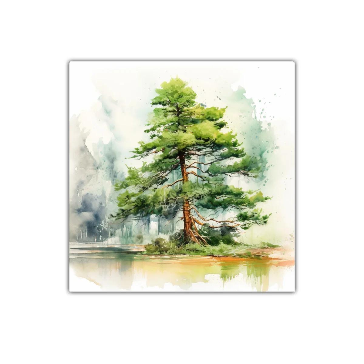 Elegante árbol solitario en paisaje sereno y natural — imagen principal