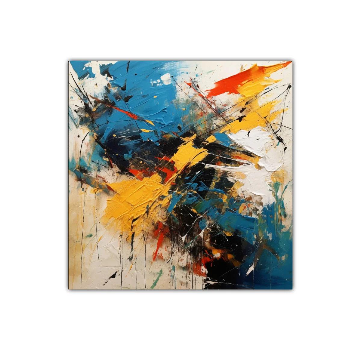 Explosión de color y movimiento abstracto vibrante — imagen principal