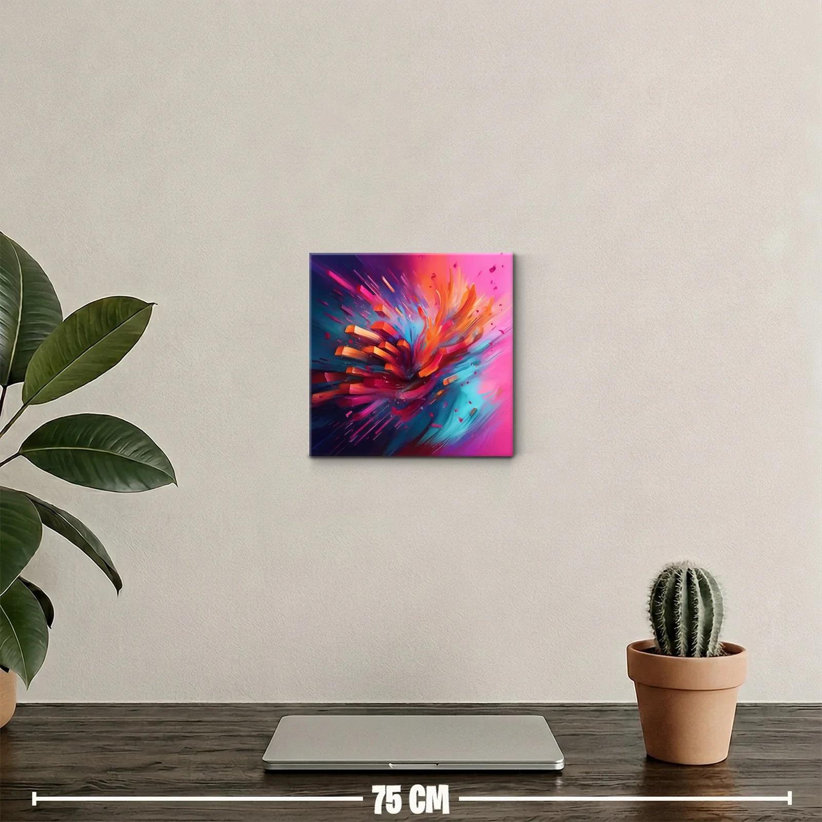 Estallido de color con formas dinámicas vibrantes — miniatura 2