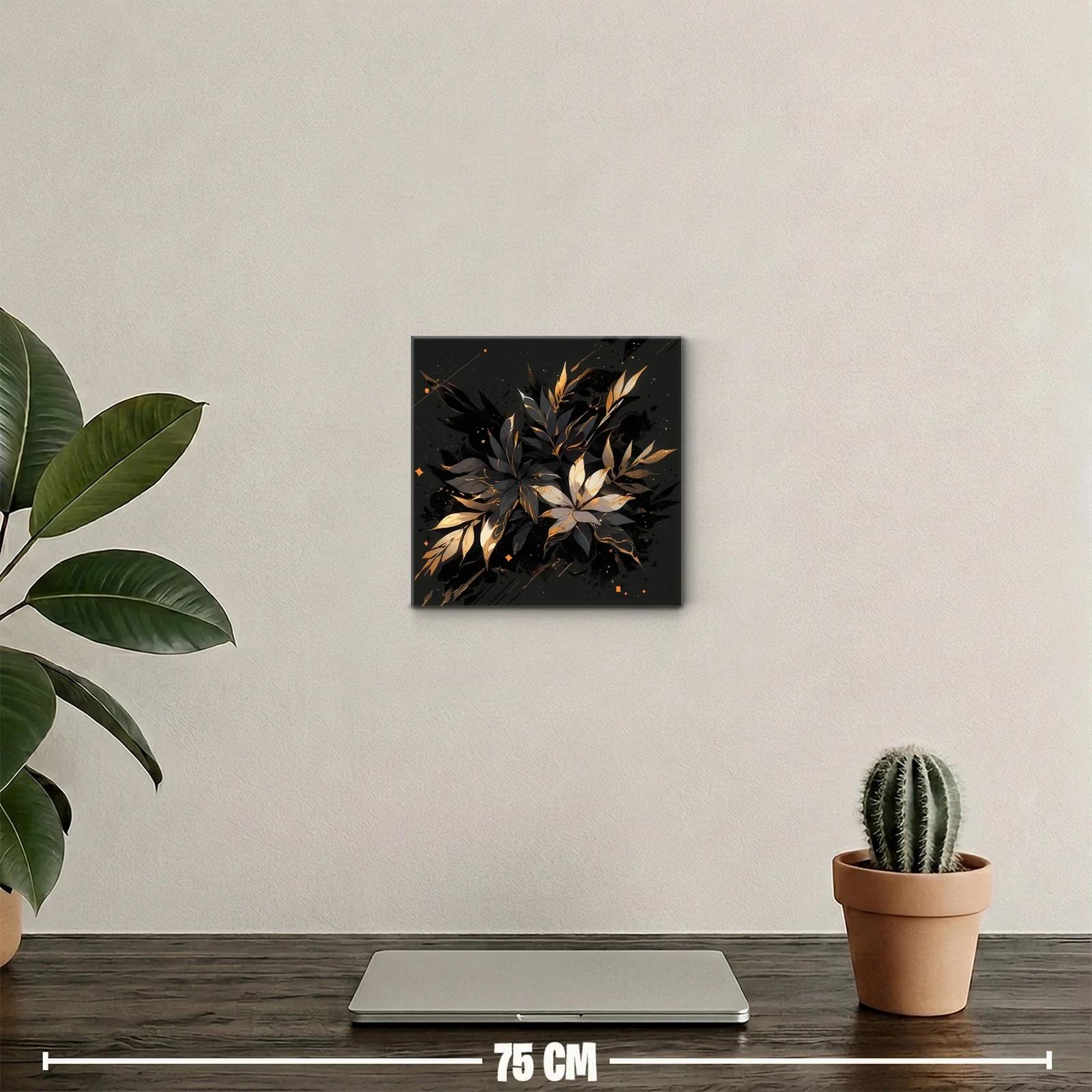 Elegancia natural en tonos oscuros y dorados — miniatura 2
